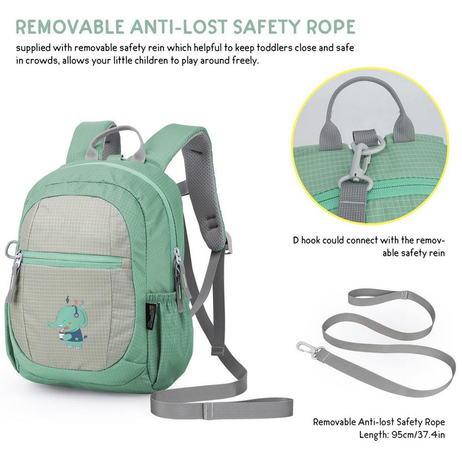 Only-bags.store  Sac à dos pour tout-petits avec laisse Sac à dos pour jardins d'enfants 