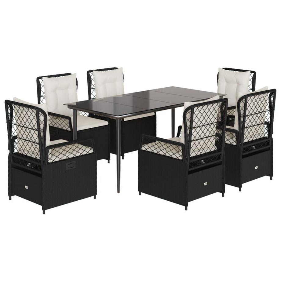 Garten essgruppe poly-rattan