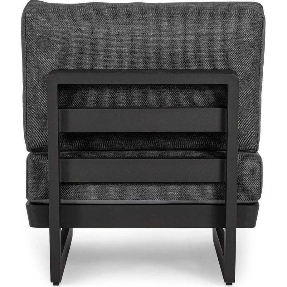 mutoni Modularer Gartenstuhl Infinity anthrazit  