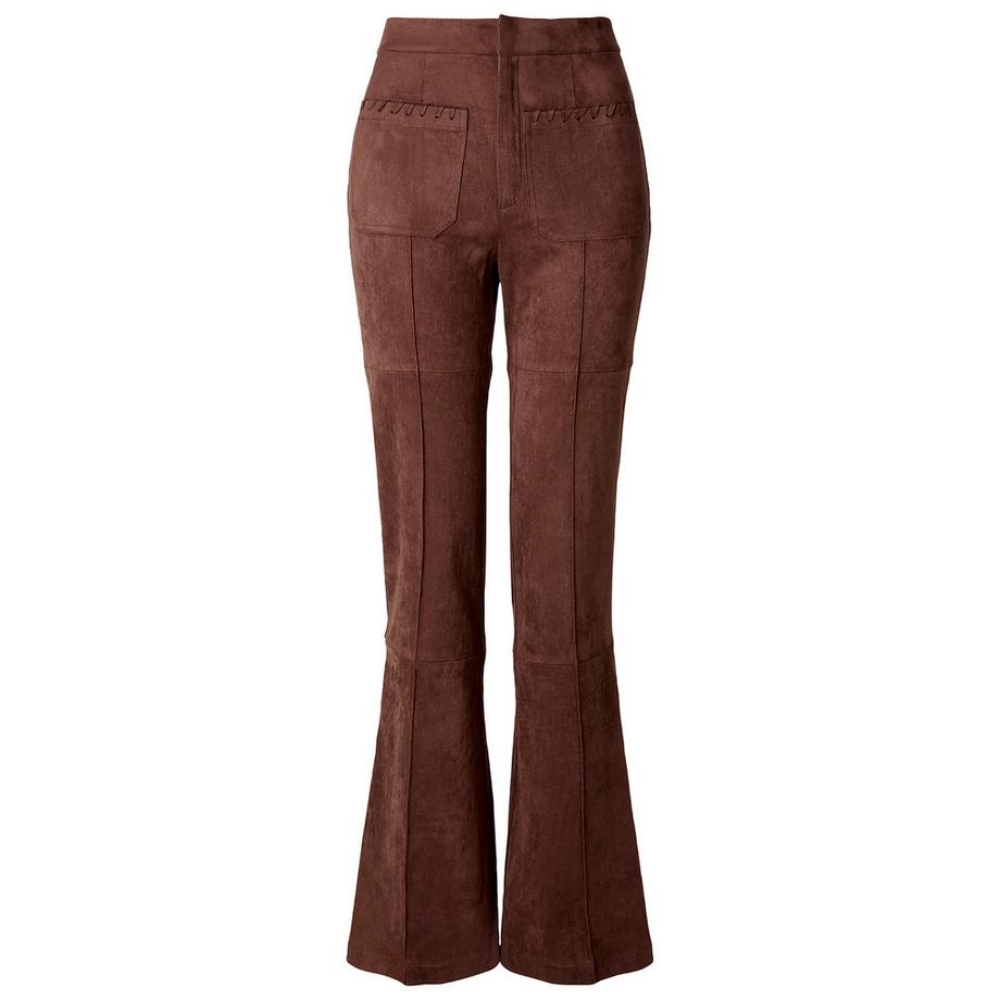 Joe Browns Ausgestellte Hose aus Wildlederimitat mit Ziernaht  
