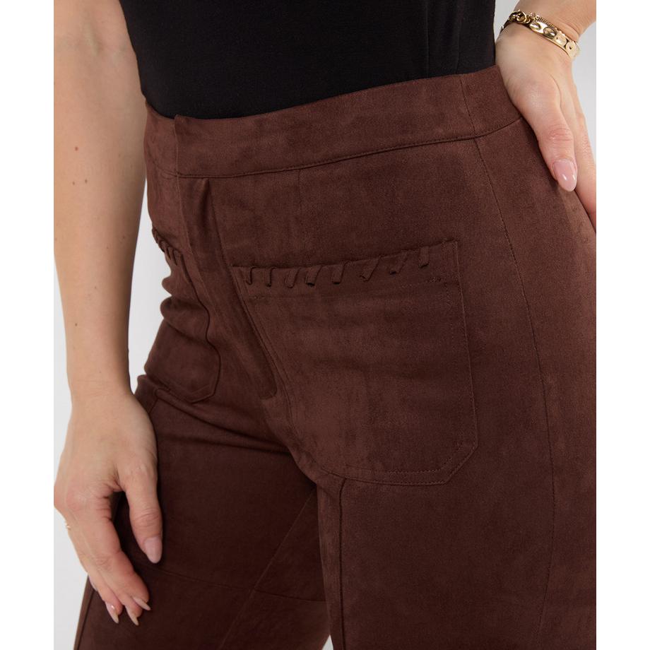 Joe Browns Ausgestellte Hose aus Wildlederimitat mit Ziernaht  