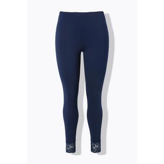 Ulla Popken  Leggins con orlo di pizzo 