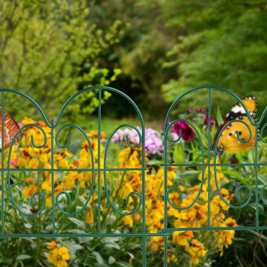 B2X  Bettkantenleisten aus Metall, 4 Stück 