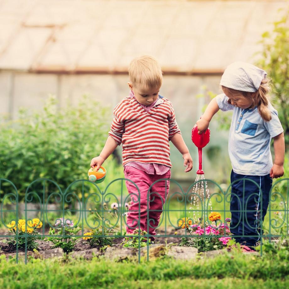 B2X  Bettkantenleisten aus Metall, 4 Stück 