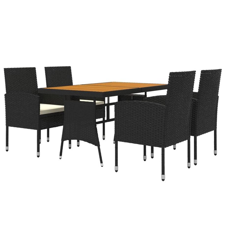 VidaXL Garten essgruppe poly-rattan  