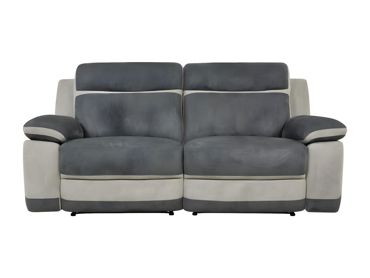 Vente-unique Relaxsofa Microfaser 3Sitzer TALCA  