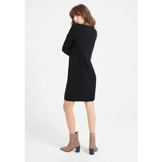 Studio Cashmere8  LILLY 10 Kleid mit V-Ausschnitt - 100% Kaschmir 