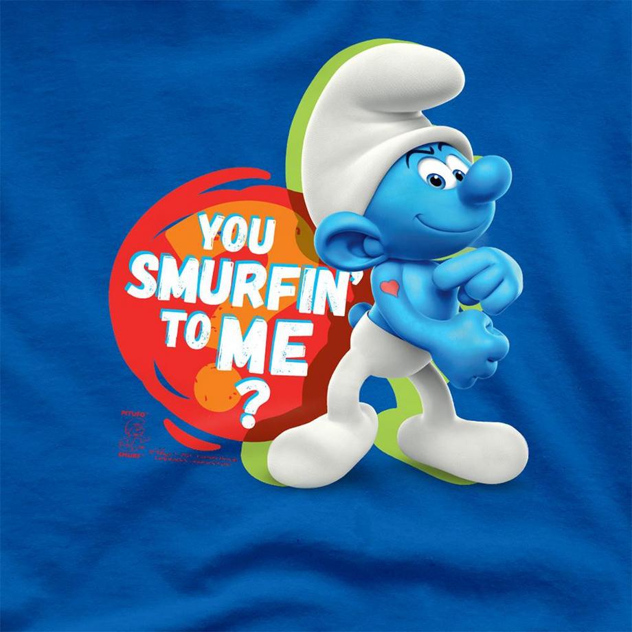 Puffi  You Smurfin´ To Me! Maglietta Puffo Gigante 