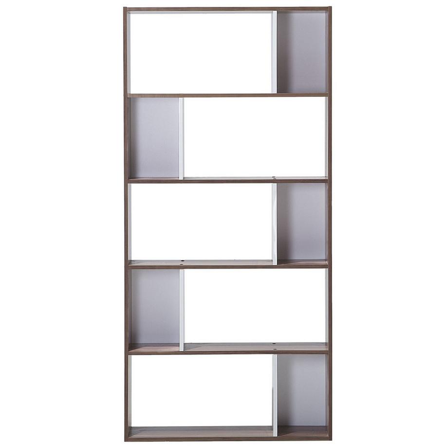 Beliani Libreria a 5 ripiani en Fibra a media densità (MDF) Scandinavo ORILLA  