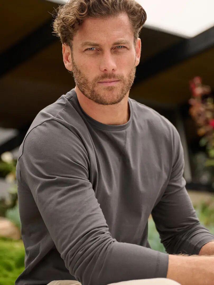 JOCKEY T-shirt Manches Longues Col Rond  