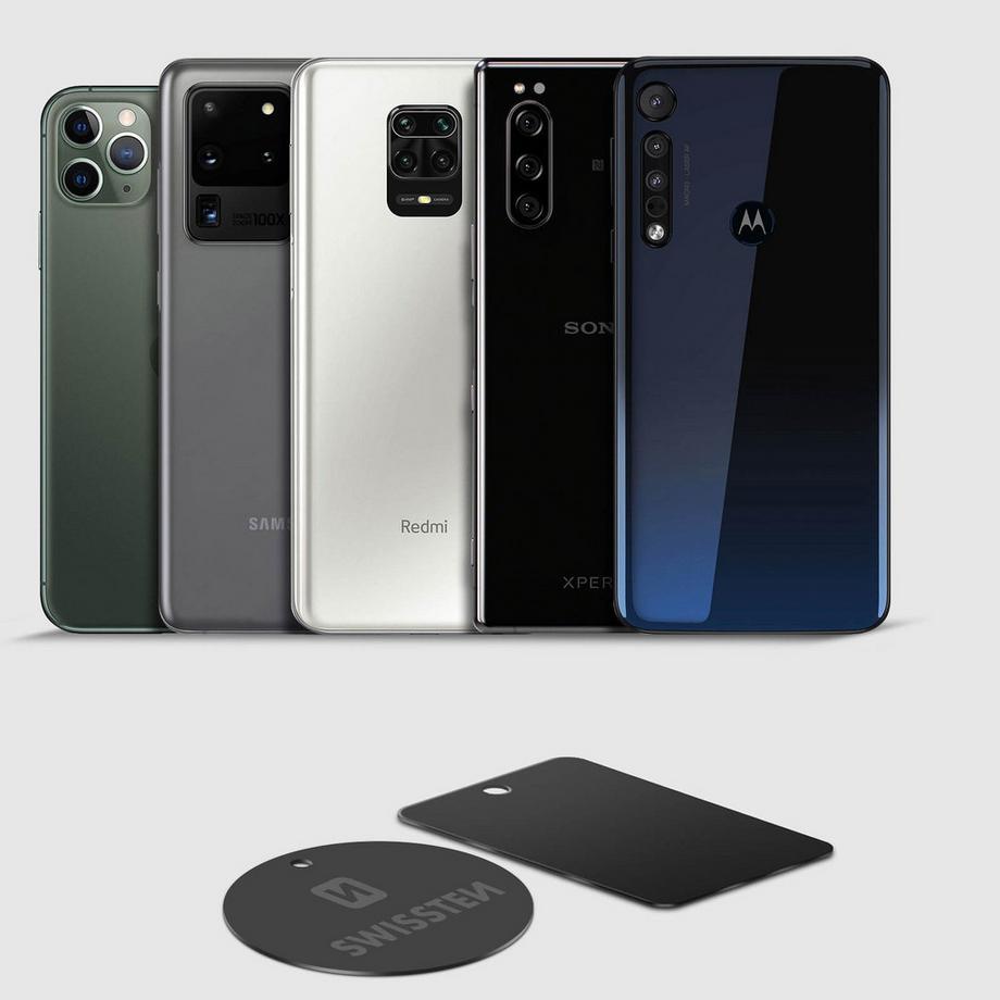 SWISSTEN  Adaptateur Support Magnétique 2x Plaques 