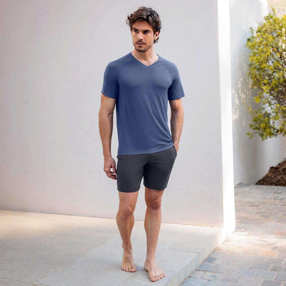 Dagsmejan Stay Cool Sleep V-Neck T-Shirt  