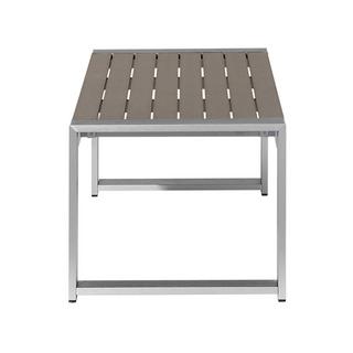 Beliani Couchtisch aus Aluminium SALERNO  