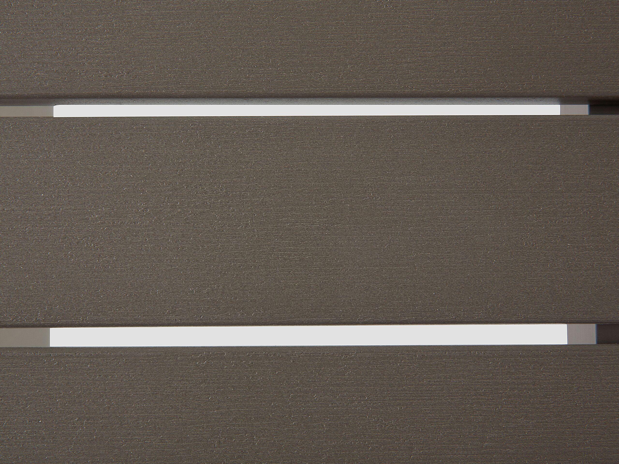 Beliani Outdoor Couchtisch aus Kunstholz Industriell SALERNO  