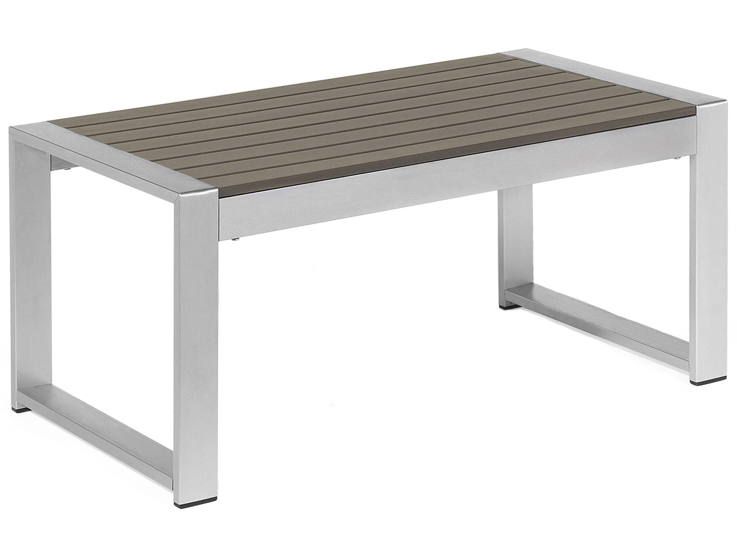 Beliani Couchtisch aus Aluminium SALERNO  