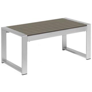 Beliani Couchtisch aus Aluminium SALERNO  