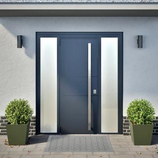 VidaXL Pflanzkübel stahl  