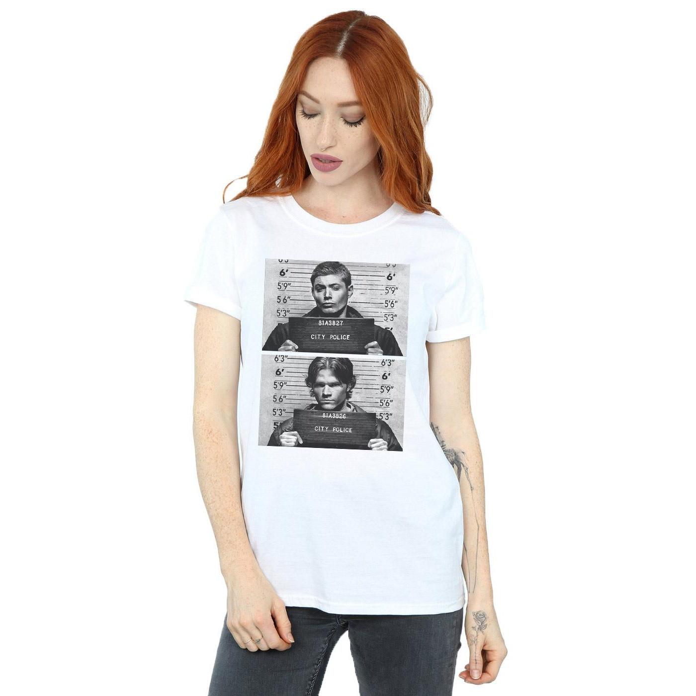 Supernatural Winchester Fahndungsfoto Print T-Shirt  