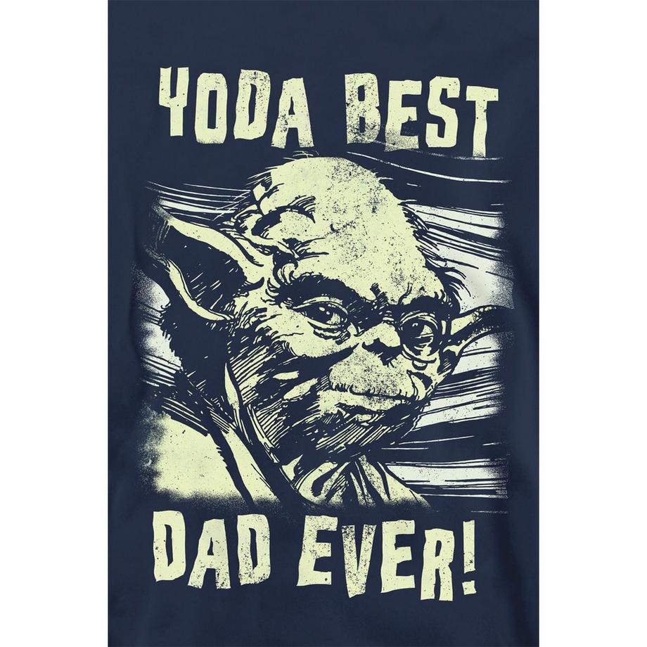 STAR WARS Yoda Best Dad Felpa Grafica  