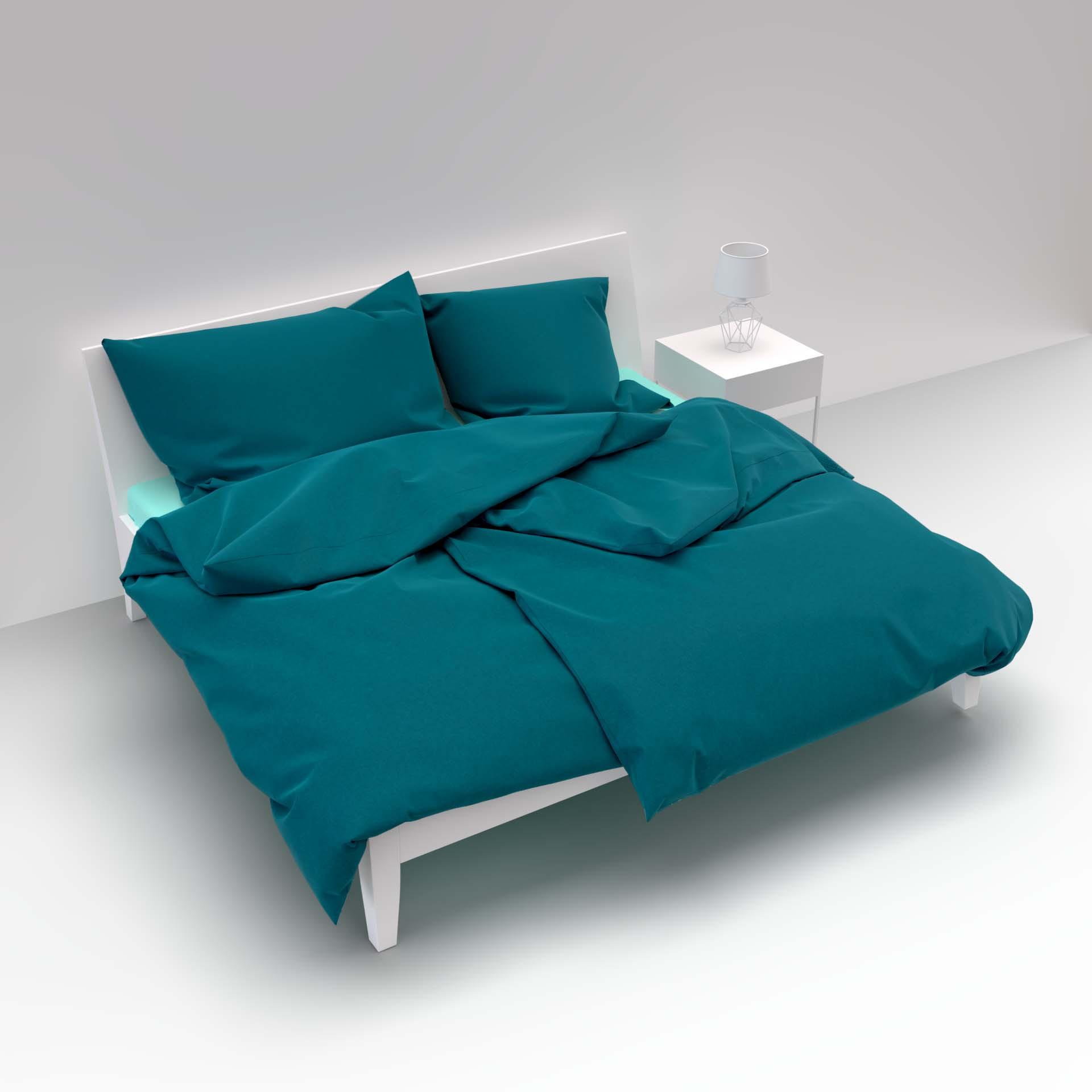 Lotus Bettwaren Satin Uni Bettwäsche  