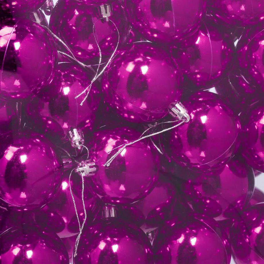 Northix Lot de 50 boules de Noël  