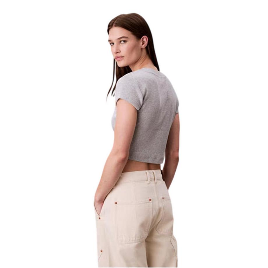 Calvin Klein  Kurzes T-Shirt, Schmal 