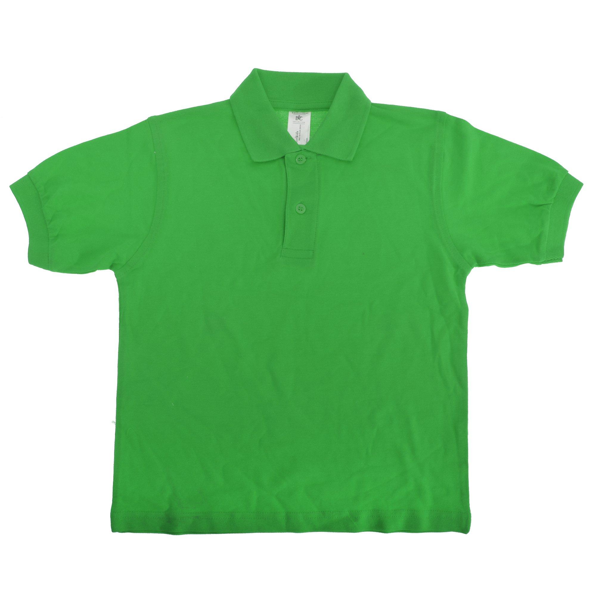 B and C  B&C Safran Polo 100% Enfant (Lot de 2) 