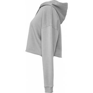 Bella + Canvas Felpa con cappuccio corta  