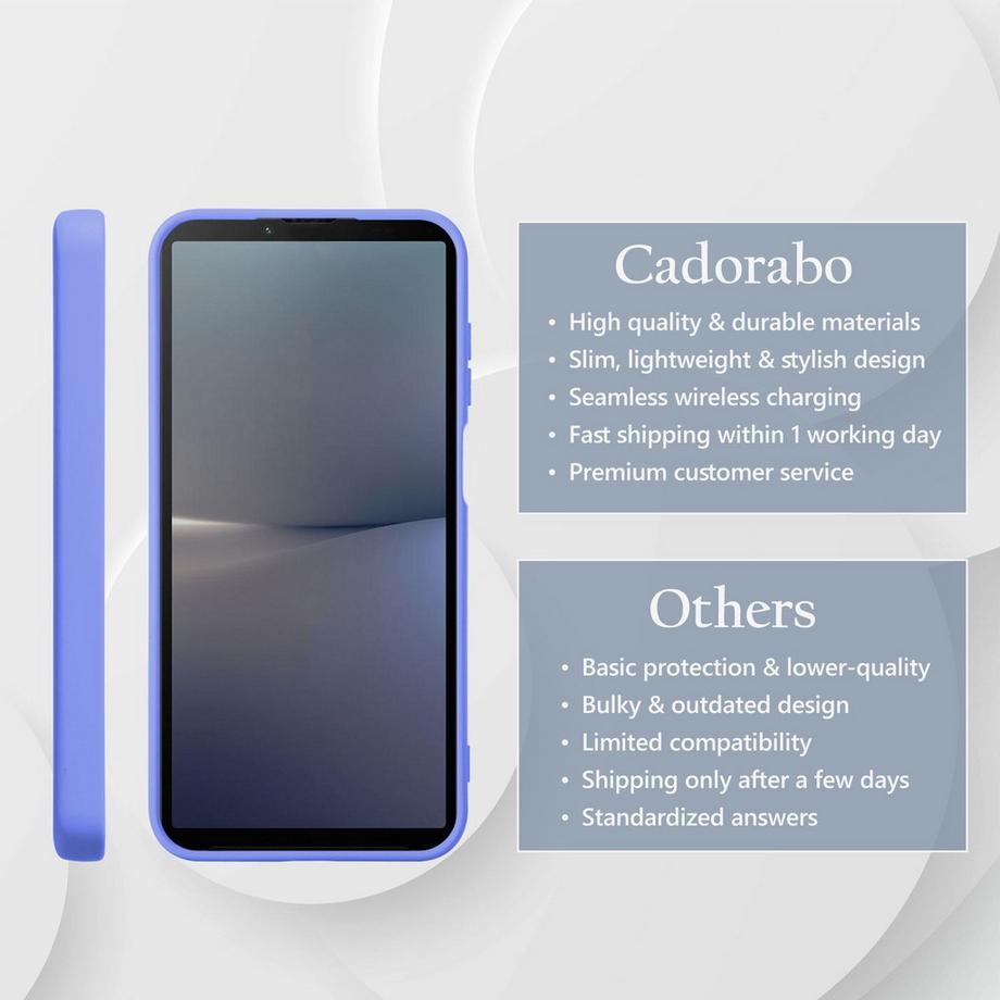 Cadorabo  Sony Xperia 10 V Hülle im Liquid Case Design 