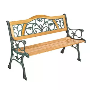 Banc de jardin KATHI 2 places 124 x 60 x 83 cm