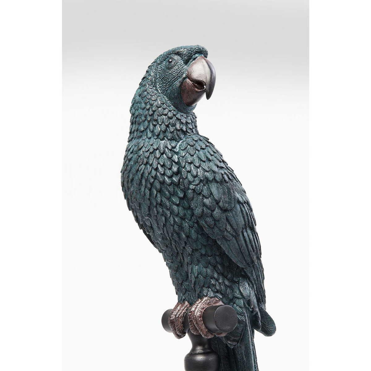 KARE Design Figura decorativa Parrot Petrol  