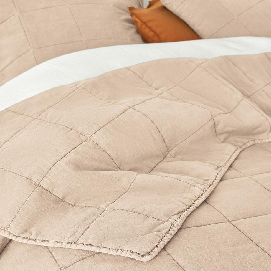 La Redoute Intérieurs  Couvre lit boutis matelassé coton lavé 