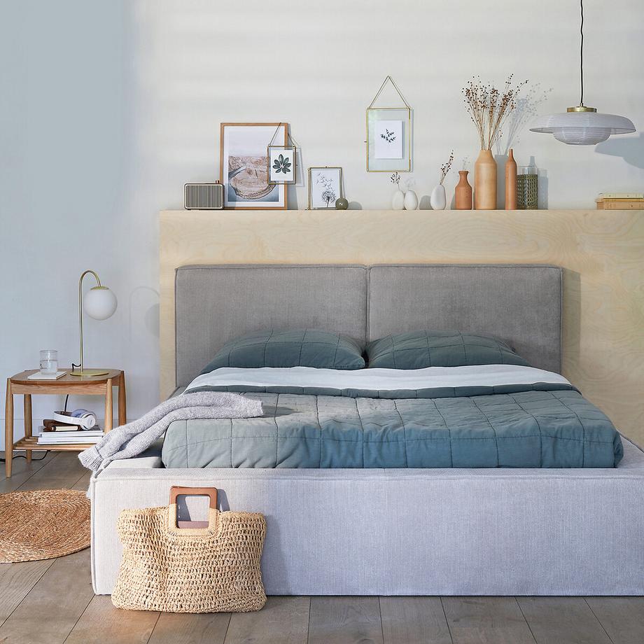 La Redoute Intérieurs  Couvre lit boutis matelassé coton lavé 