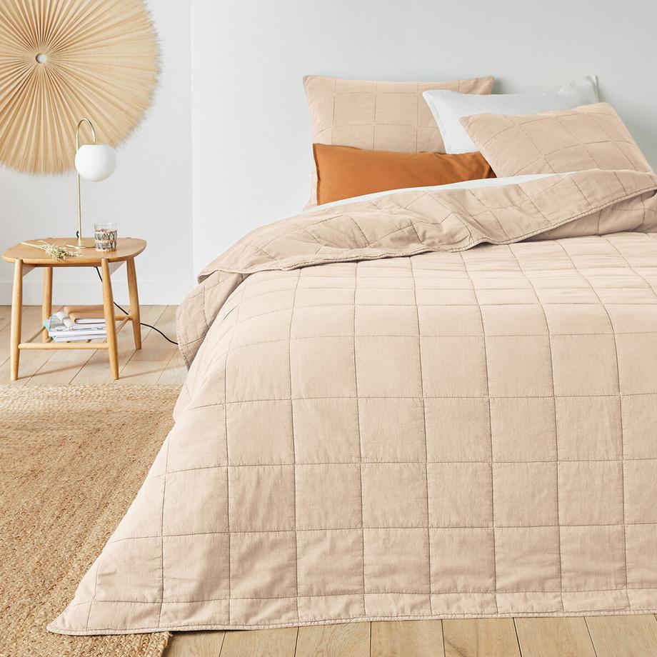La Redoute Intérieurs  Couvre lit boutis matelassé coton lavé 