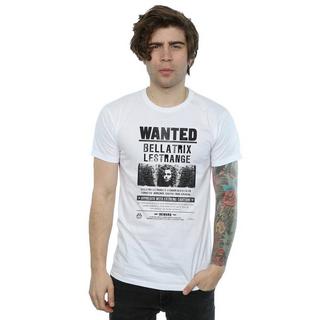 Harry Potter Bellatrix Lestrange Wanted Poster T-Shirt  