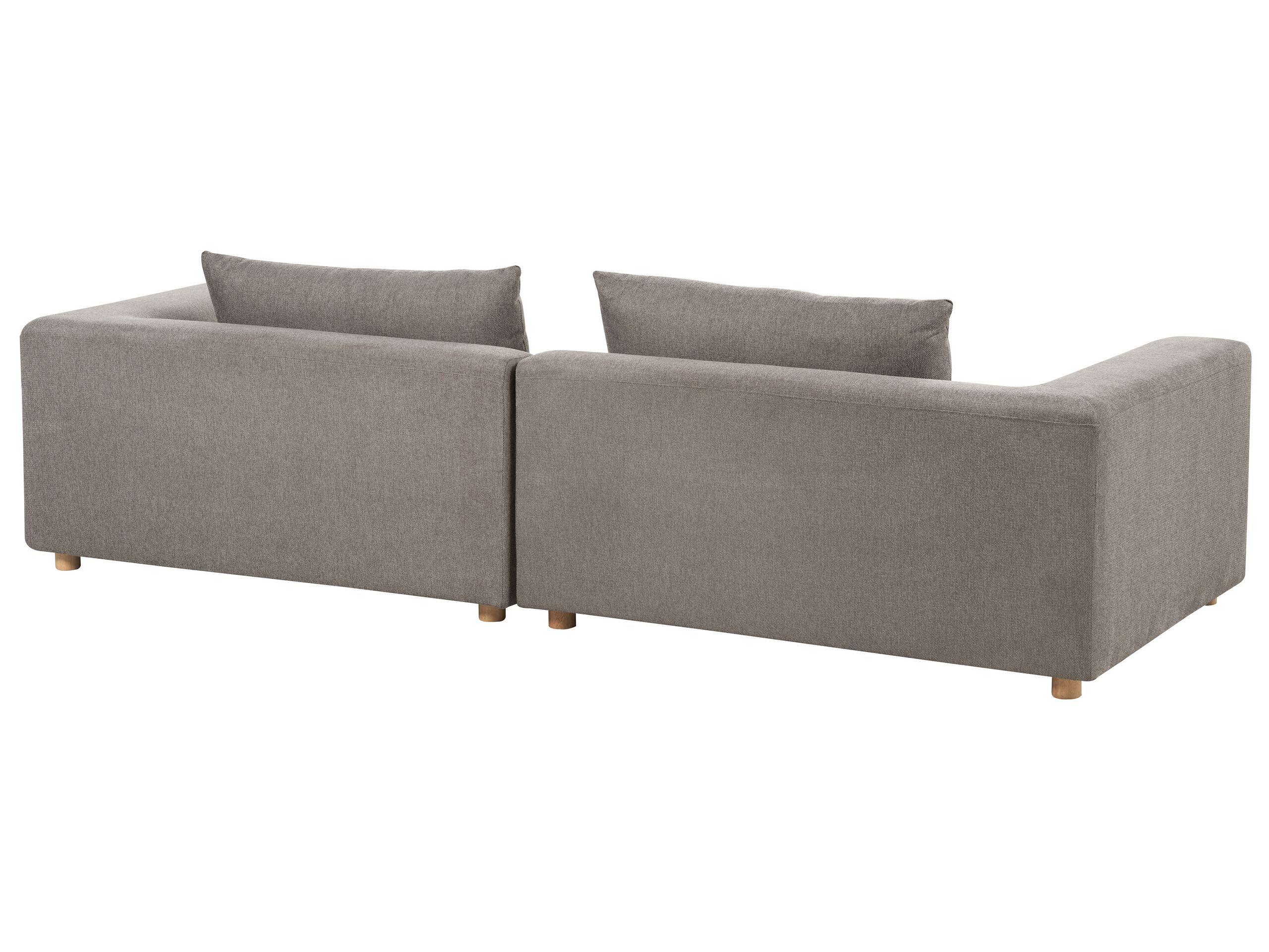 Beliani 3 Sitzer Sofa aus Stoff Modern LERMON  