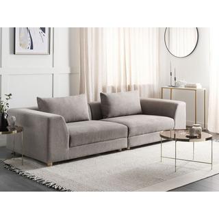 Beliani 3 Sitzer Sofa aus Stoff Modern LERMON  