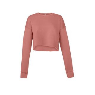 Bella + Canvas  Sweatshirt kurz geschnitten 