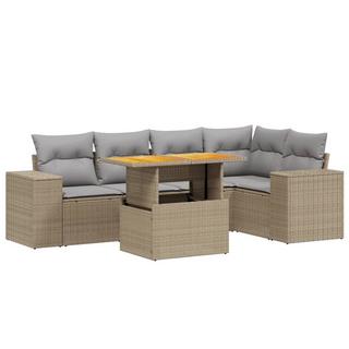 VidaXL Garten sofagarnitur poly-rattan  