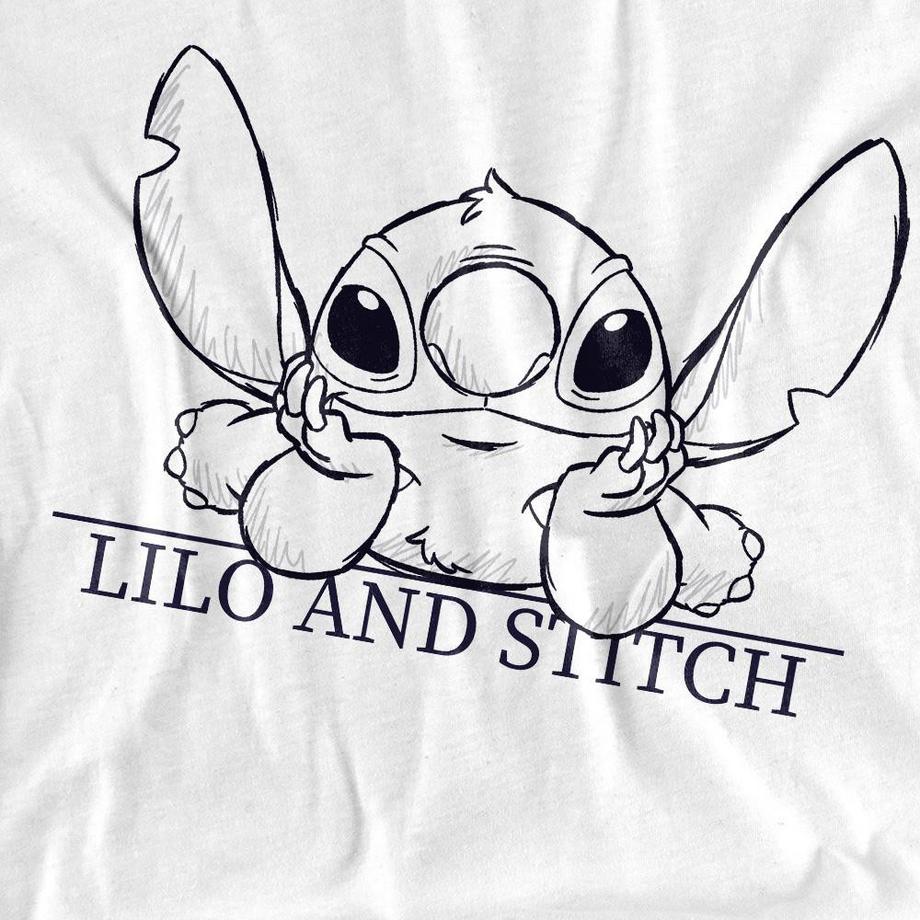 Lilo & Stitch T-Shirt Imprimé Graphique Stitch  