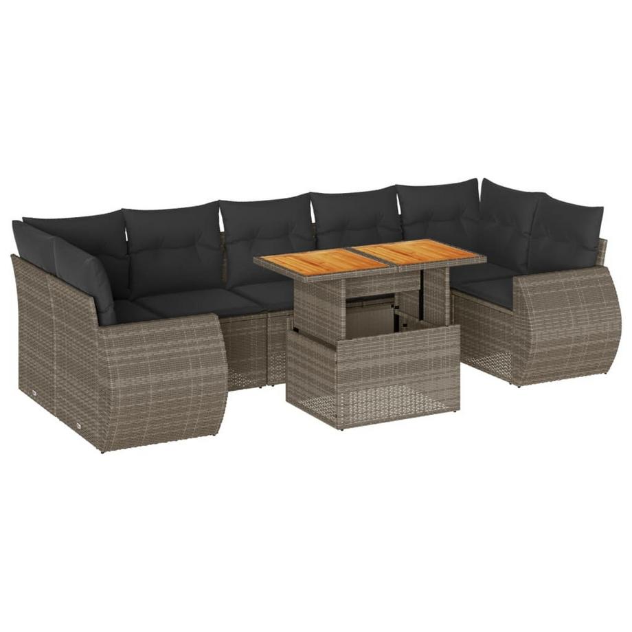 Garten sofagarnitur poly-rattan