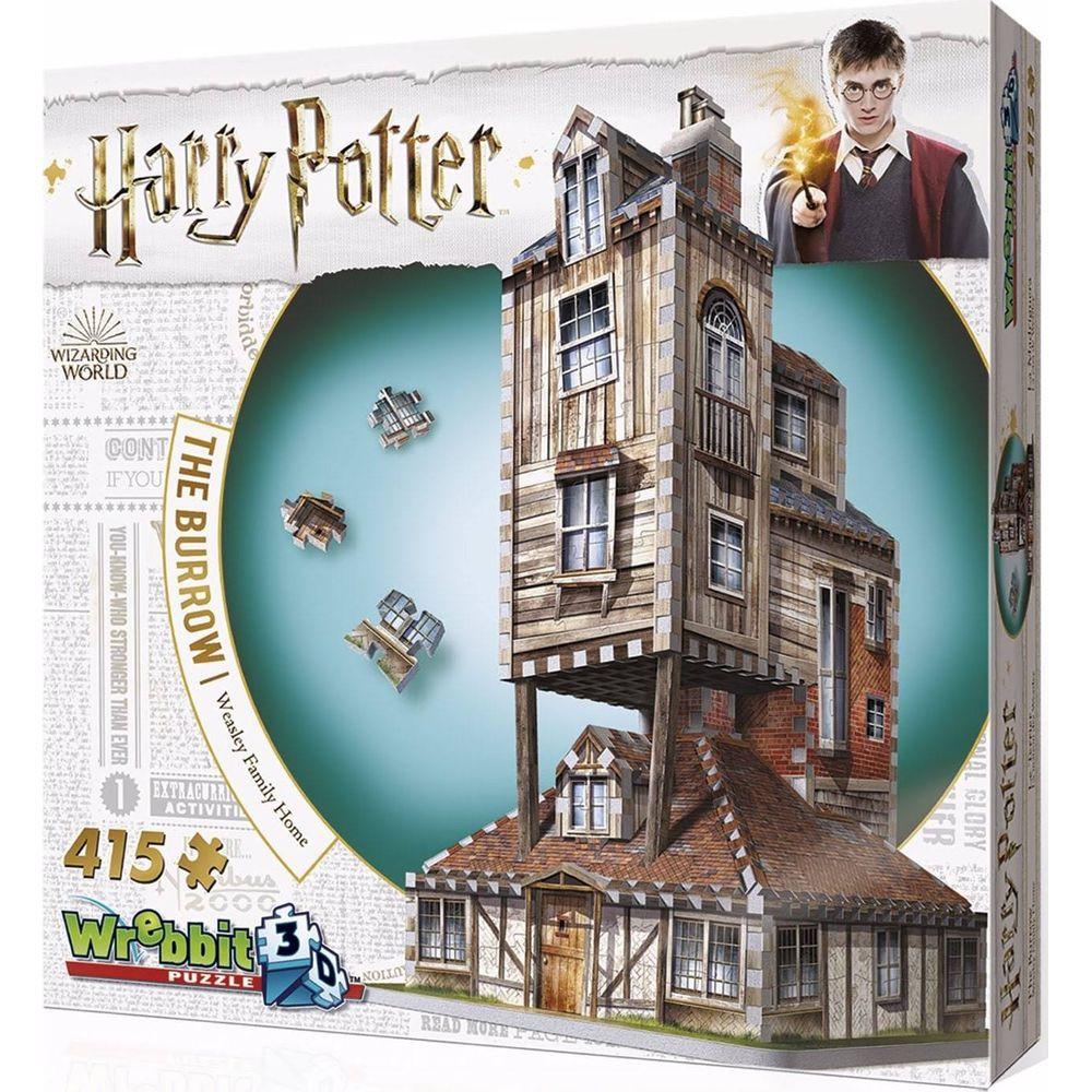 Wrebbit 3D  Casse-tête Wrebbit 3D - Harry Potter The Burrow - 415 pièces 