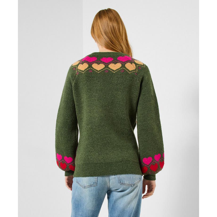 Joe Browns Jacquard Waldmotiv Pullover  