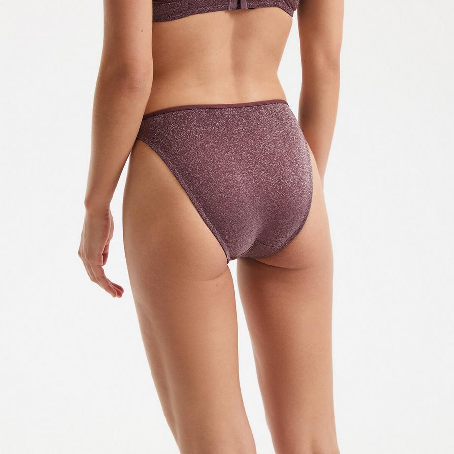 La Redoute Collections Tamara Microfibra e Filati Metallici Slip  