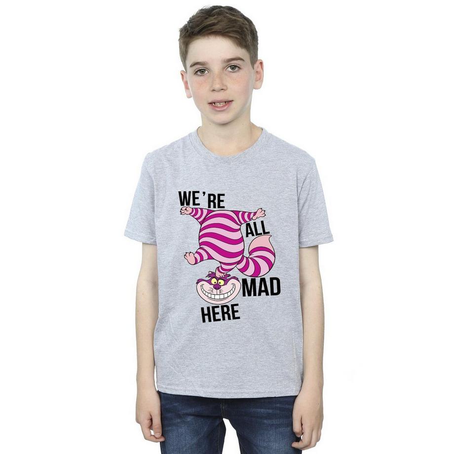 Disney  Tshirt ALICE IN WONDERLAND ALL MAD HERE 