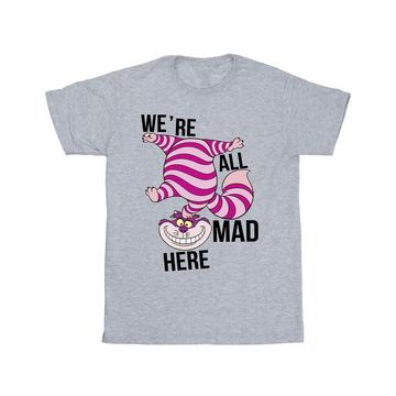 Tshirt ALICE IN WONDERLAND ALL MAD HERE
