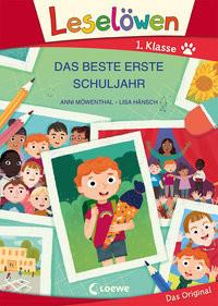 Leselöwen 1. Klasse - Das beste erste Schuljahr (Großbuchstabenausgabe) Möwenthal, Anni; Loewe Erstlesebücher (Hrsg.); Hänsch, Lisa (Illustrationen) Couverture rigide 