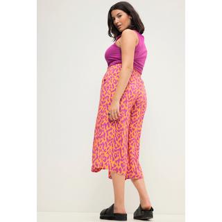 Studio Untold  Jupe-culotte à imprimé coloré, jambes larges et taille élastique 