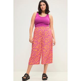 Studio Untold  Jupe-culotte à imprimé coloré, jambes larges et taille élastique 