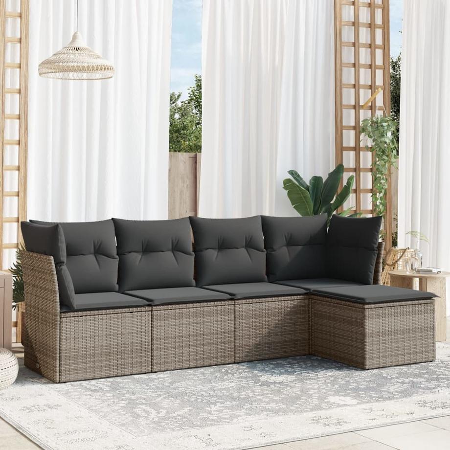 VidaXL Garten sofagarnitur poly-rattan  